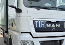 Șofer de TIR cu sticla de vodcă în portieră, depistat cu 1,19 mg/l alcool la volan pe DN2-E85, la Drăgușeni