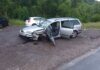 Accidentul grav de la Brodina: Din cauza vitezei un tânăr șofer a pierdut controlul mașinii și a pătruns pe contasens lovind un autoturism condus regulamentar