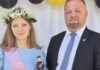 Ecaterina Lăzăroi, șefă de promoție cu media 10 la Școala Gimnazială „Constantin Blănaru” din Cornu Luncii