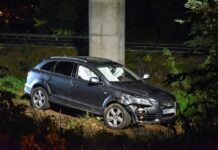 Ucraineancă beată la volanul unui Audi Q7, depistată după ce a făcut accident în Dornești, iar autoturismul a sesizat Poliția prin E-Call