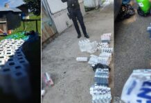Cinci persoane plasate sub control judiciar în urma unei ample operațiuni împotriva contrabandei cu țigarete și produse accizabile în Suceava