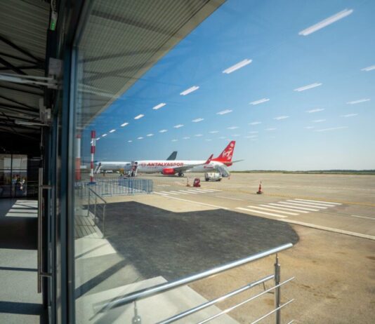 Gheorghe Șoldan anunță că noua sală de așteptare Schengen a fost dată în folosință la Aeroportul Internațional „Ștefan cel Mare” Suceava