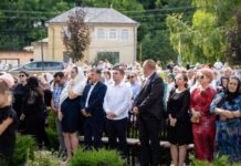 Președintele CJ Suceava, Gheorghe Șoldan, la hramul Mănăstirii „Sfântul Ilie” din Șcheia