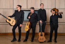 Romanian Guitar Quartet aduce „Anotimpurile” lui Vivaldi la Rădăuți și Vatra Dornei. Turneu național cu 10 concerte în spații de patrimoniu