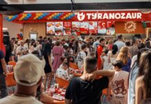 Strong MND continuă extinderea portofoliului și inaugurează primul restaurant Tyranozaur din Botoșani