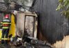 Incendiu în Siminicea: Bucătărie de vară distrusă de flăcări, pagube la locuință și depozit de furaje