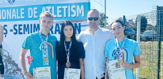 Succes de excepție pentru Selena Robaniuc, Vanessa Tipa și Florin Elisei la prima ediție a Campionatului Național de Marș Semimaraton