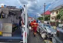 Trei femei cu vârste între 50 și 70 de ani transportate la CPU Fălticeni după accidentul de la Bogdănești