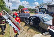 Accident rutier la Bogdănești: trei persoane transportate la spital