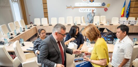 Ambasadori ai Greciei, Filipinelor și reprezentant al Ungariei, în vizită la Consiliul Județean Suceava