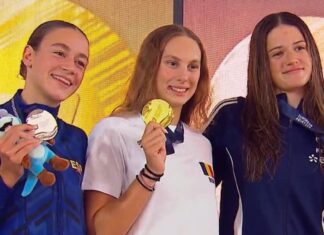 Daria Silișteanu, aur și record național la 50 m spate la Campionatul European de Juniori de la Munchen