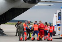 Misiune aeromedicală umanitară: pacient cu arsuri grave transferat de la Suceava în Belgia cu sprijinul Forțelor Aeriene Române