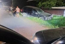 Accident la Straja sesizat la 112 prin E-Call. Un șofer a fugit de la locul faptei după ce a lovit un alt autoturism