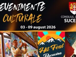 Agenda culturală a săptămânii 3–9 august: ateliere pentru copii, festival de toacă, Hit Fest Bucovina și expoziții la Muzeul de Istorie