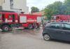 Incendiu la o cameră tehnică de la Spitalul Orășenesc Gura Humorului inițiat de la o lumânare tip candelă