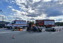 Accident în Pasul Mestecăniș. Un motociclist a fost rănit și transportat la spital