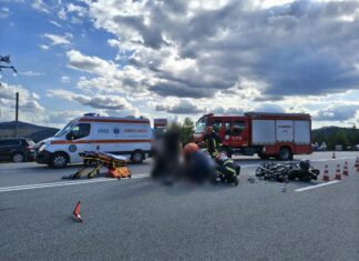 Accident în Pasul Mestecăniș: Motociclistul de 46 de ani a decedat pe timpul transportului la spital
