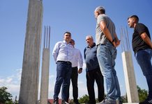 Noul dispensar din Cajvana prinde contur. Gheorghe Șoldan spune că finalizarea va fi în vara anului viitor