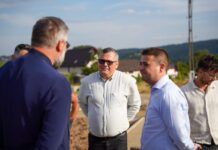 Șoldan, la Pârteștii de Jos: investiții în școli, canalizare, gaze și lărgirea DJ 178A la opt metri