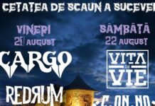 Cetatea de Scaun a Sucevei devine din nou Cetatea de Rock. Concerte pe 21 și 22 august 2026