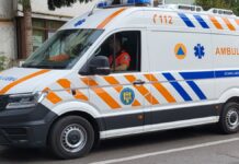 Accident pe trecere de pietoni la Câmpulung Moldovenesc. Un bărbat a fost lovit de o mașină și proiectat în alta care oprise pentru a-i acorda prioritate