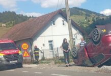 Accident rutier pe DN 17, la Pojorâta. O minoră a fost rănită ușor