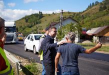 Șoldan: 10 din 17 kilometri pe DJ 176 Moldovița–Vama sunt deja asfaltați. Restul, până la sfârșitul săptămânii viitoare