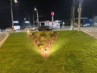 Primarul Vasile Rîmbu consideră că „insula verde” la intersecția Calea Unirii – Traian Vuia nu e doar decor, ci e decență vizuală