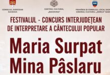 Festivalul-Concurs Interjudețean de Interpretare a Cântecului Popular „Maria Surpat – Mina Pâslaru”