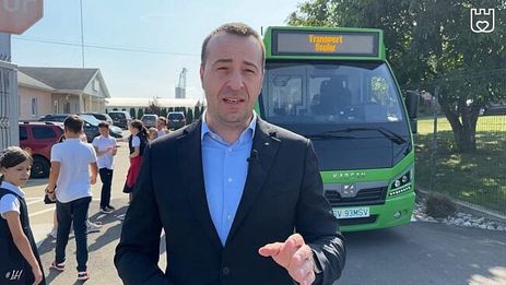 Harșovschi îl acuză primarul Rîmbu că a eliminat transportul școlar al copiilor din ANL Burdujeni: Eu am ales să introduc și să dezvolt transportul școlar pentru elevi. Vasile Rîmbu a ales să înceapă să îl elimine.