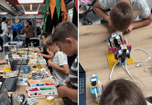Robotica prinde teren în Suceava. La Shopping City Suceava, copiii au stat la coadă la roboți, nu la tobogan