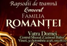 „Familia romanței” aduce farmecul muzicii de altădată la Vatra Dornei. Concert extraordinar organizat la Cazinoul Băilor