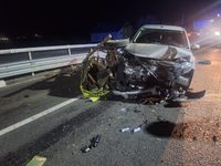 Accidentul cu un rănit de la Praxia: un șofer beat a intrat cu mașina într-o căruță