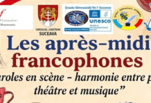 Francofonia prinde viață pe scena Alianței Franceze din Suceava: elevi din patru școli aduc împreună poezia, teatrul și muzica