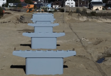 Lucrările la podul de pe DN 2E din Vicovu de Sus intră în linie dreaptă — infrastructura, aproape finalizată